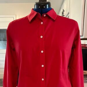 Talbots Ladies Petite Size 10 Button Down Blouse